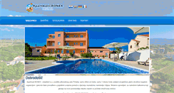 Desktop Screenshot of apartmani-bonex.hr